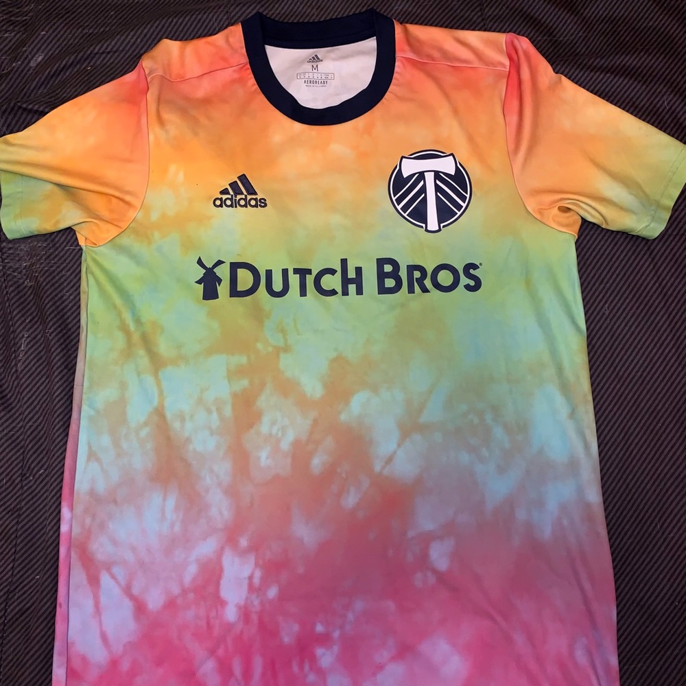 Dutch Bros Timbers Adidas Pride Jersey